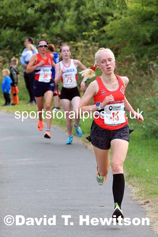 Womens 2022 Sunderland 5k Road Races, Silksworth, Sunderland, Thursday, july 21st, Photo: David T. Hewitson/Sports for All Pics